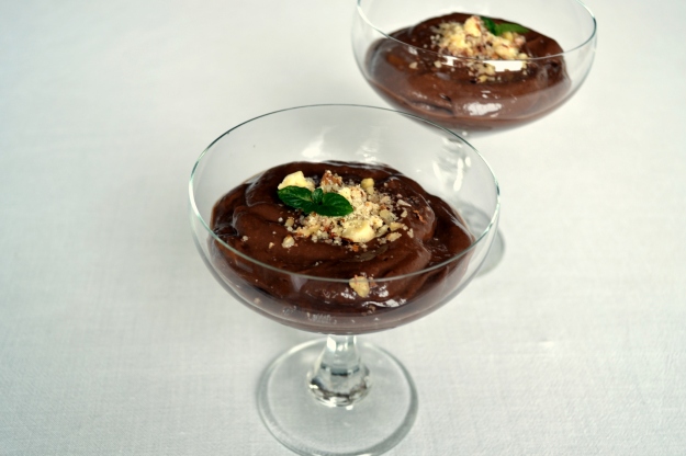 Mousse de chocolate com abacate (magra)