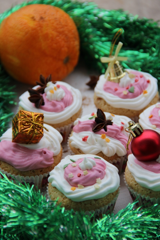 Biscoitos de Natal com canela e laranja